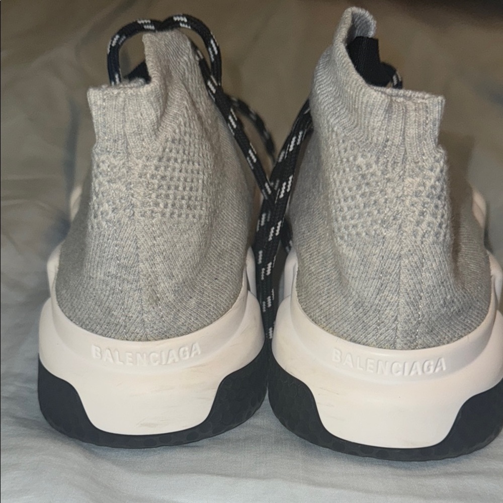 Balenciaga Gray High-Top Sneakers - Picture 6 of 8